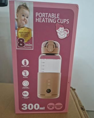 Scaldalatte da viaggio ricaricabile 