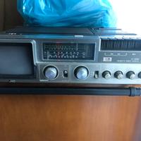 Tv radio cassette vintage leggi unico