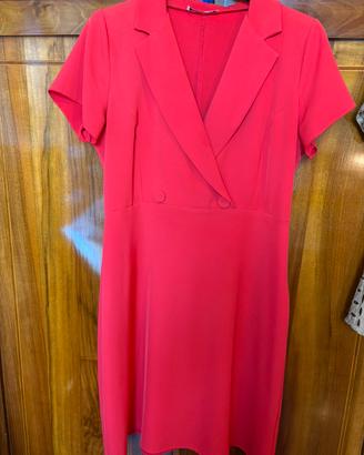 Vestito rosso ferrari