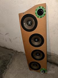 Impianto audio fiat 600