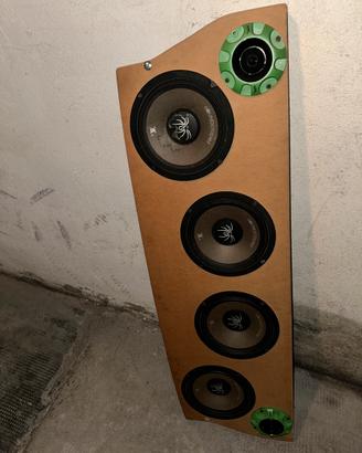 Impianto audio fiat 600