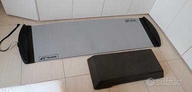 Tappeto aerobico pattinaggio +pedana step fitness