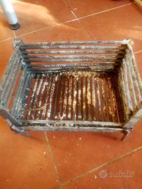 cestello in ferro per caminetto 