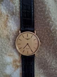 Orologio Longines al quarzo placcato oro