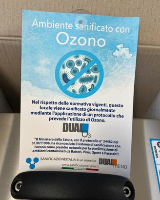 Sanificatore ozono