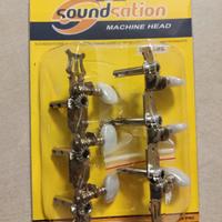 Meccaniche per chitarra acustica