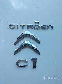 Logo + Scritta portellone posteriore Citroen C1