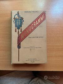 “MONOGRAMMI” – Prof. Agostino Severi 1895