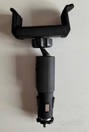 Porta smartphone auto e ricarica