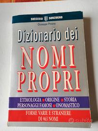 dizionario dei nomi propri