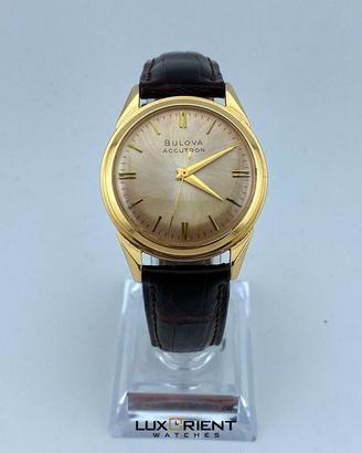 BULOVA ACCUTRON ORO 18K VINTAGE