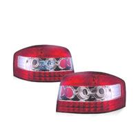 FANALI A LED AUDI A3 8P 03-08 ROSSO CROMATO