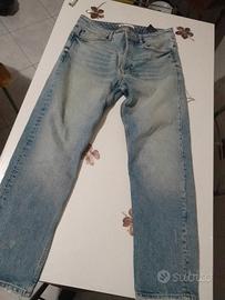 Jeans ZARA Uomo Straight Fit- Effetto vintage t.42