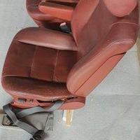 Sedili + Pannelli in pelle rossa BMW serie 7 E32 (