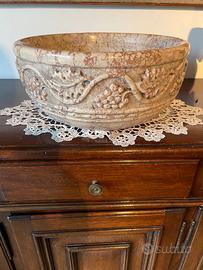 Acquasantiera lavamano in marmo diametro 37 cm