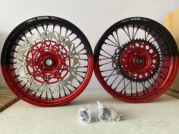 Kit cerchi Motard 17’