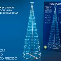 albero luminoso per esterno 