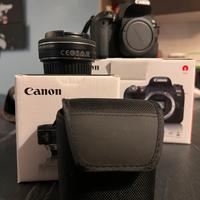 Canon Eos 77D reflex perfetta Dual Pixel+ 24mm