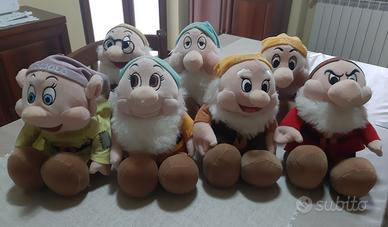 Collezione  pupazzi dei 7 nani