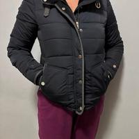 Giubbotto Donna Nero - Piumino Avvitato Taglia L