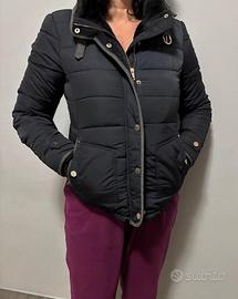 Giubbotto Donna Nero - Piumino Avvitato Taglia L