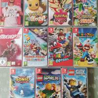 Giochi Pokémon, super Mario ,Nintendo switch 