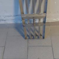 rastrello livellatore in acciaio inox x prato dim.