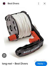 Mulinello subacqueo con molla. Best Divers.