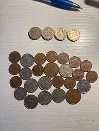 Monete inglesi e scellini scozzesi da collezione