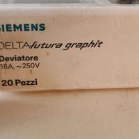 Siemens Delta futura graphit - Deviatore 5ta9156