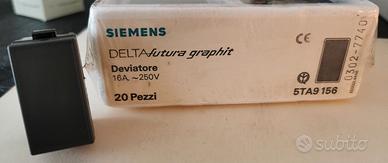 Siemens Delta futura graphit - Deviatore 5ta9156