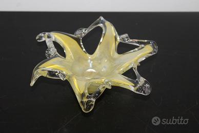 Piatto artistico in vetro di Murano Artigianale