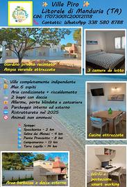 Villa Piro - Alloggio turistico in Salento