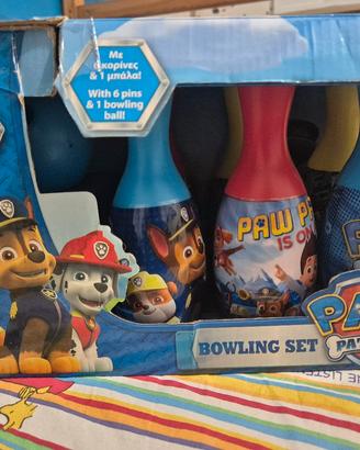 Set da bowling Paw patrol 3+