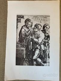 Stampa: Copia da Lucas van Leyden:Il dentista 1523