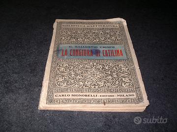 C. Sallustio Crispo - La congiura di Catilina - Si