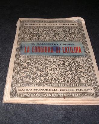 C. Sallustio Crispo - La congiura di Catilina - Si