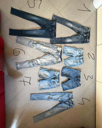Jeans e bermuda
