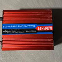 Inverter 500w 12v 220v onda sinusoidale pura