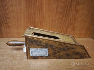 Le Banquier antico Sabot da Croupier legno