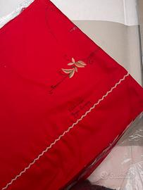 Lenzuola seta rosse Roger Carrera