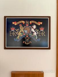 Crest wall plaque royal Marines commando
