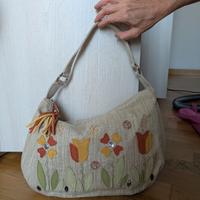 Borsa Keshia in tessuto