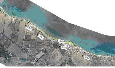 Terreno con immobile mare apani torre guaceto