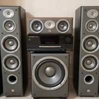 Impianto 5.1 JBL Northridge + Harman Kardon. 