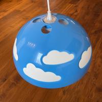 Lampadario bambini Ikea Skojig Blue Cloud