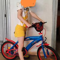 Bici Spiderman 
