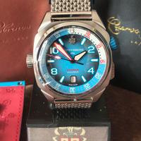 Cuervo y Sorbinos Buceador nuovo con bracciale, ci