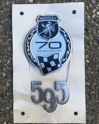 Logo Stemma Originale Abarth 595 70 Anniversario