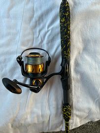 Canna da spinning siluro